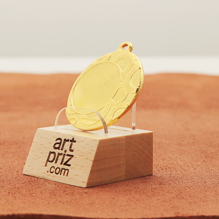 Медаль МА1140 Золото, D40мм Жетон 25мм, універсальна