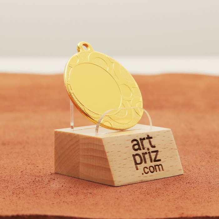 Медаль МА1140 Золото, D40мм Жетон 25мм, універсальна