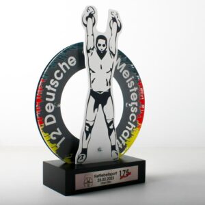 Приз Нагородний з Гирьового спорту Kettlebellsport 22х30см АРТПРИЗ PNGS30