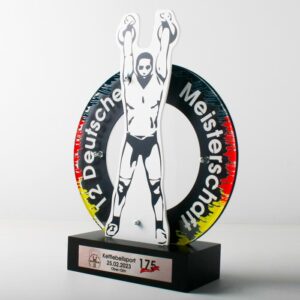 Приз Нагородний з Гирьового спорту Kettlebellsport 22х30см АРТПРИЗ PNGS30