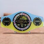 Нагорода пояс-сувенір Кікбоксинг (Бокс) ISKA 32х17см АРТПРИЗ NPSK17