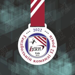 Медаль акрил гандбол размер 70мм MG7571