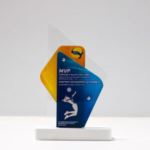 Приз з Волейболу акриловий 13х20см АРТПРИЗ NVA1320