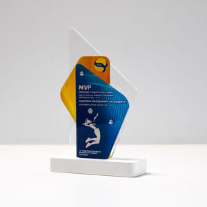 Приз з Волейболу акриловий 13х20см АРТПРИЗ NVA1320