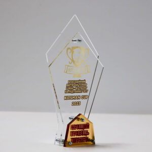Нагорода з футболу Кращий Гравець Турніру KITSMAN CUP 7х15см 740NK3
