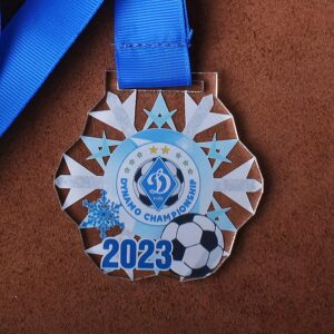 Медаль з Футболу Dynamo Kyiv cup Розмір 7х7см MDK65681