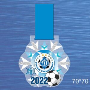Медаль з Футболу Dynamo Kyiv cup Розмір 7х7см MDK65681