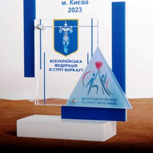 Нагорода індивідуальна для змагань з Воркауту h20 PAW20