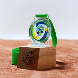 Медаль з Волейболу присвячена річниці визволення м.Ірпеня 60мм 979MV3