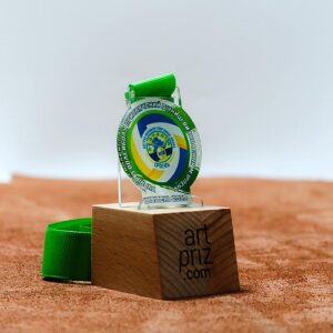 Медаль з Волейболу присвячена річниці визволення м.Ірпеня 60мм 979MV3