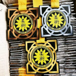 Медаль для змагань по Джиу-Джитсу, метал, 10см АРТПРИЗ MZDD10