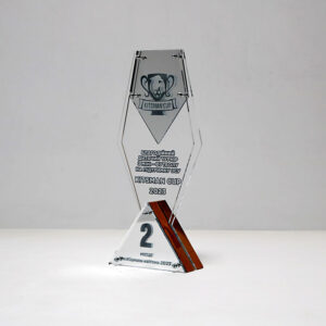 Кубок нагорода з міні-футболу KITSMAN CUP 2023 30x14см АРТПРИЗ 740N23