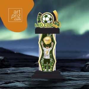 Кубок нагородний з Футболу LEON CUP 28Х70СМ АРТПРИЗ KNF694