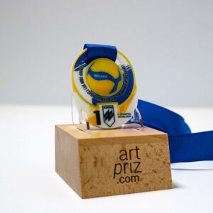 Медаль з волейболу Пам'яті Героїв Полку АЗОВ 70мм АРТПРИЗ MAPGA7