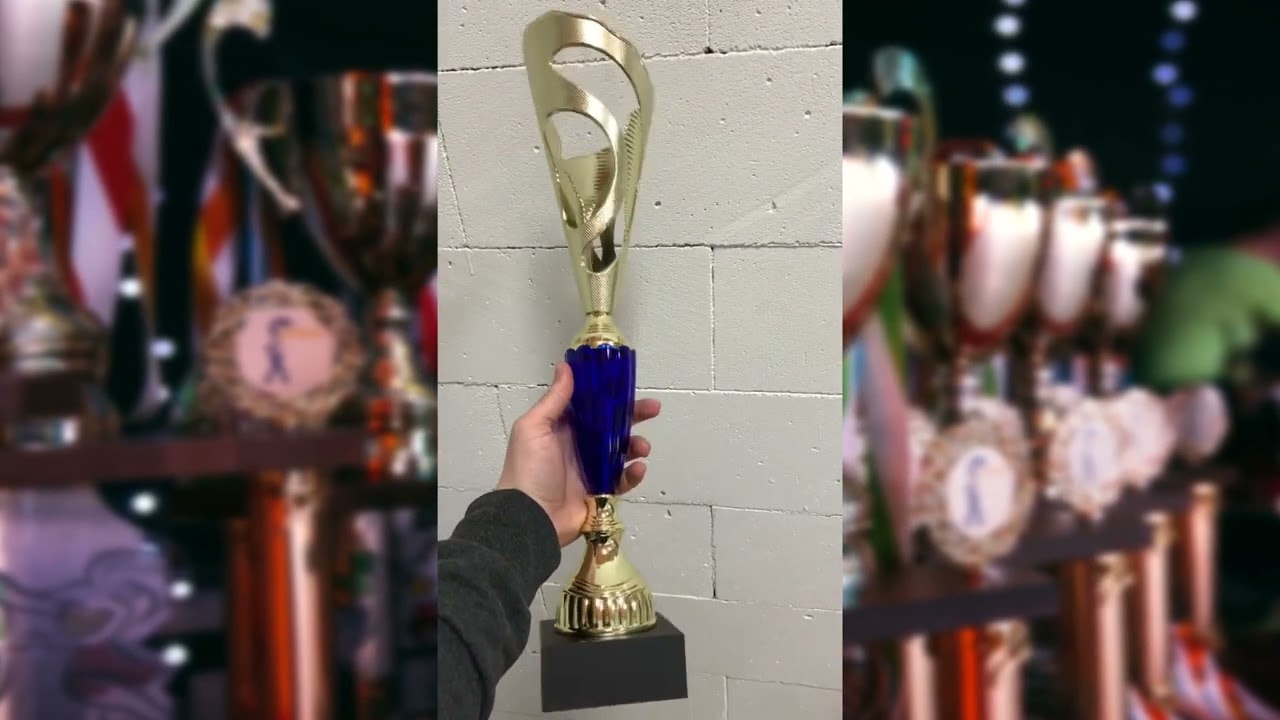 Кубок К5084В нагорода з високою пластиковою чашею h48см