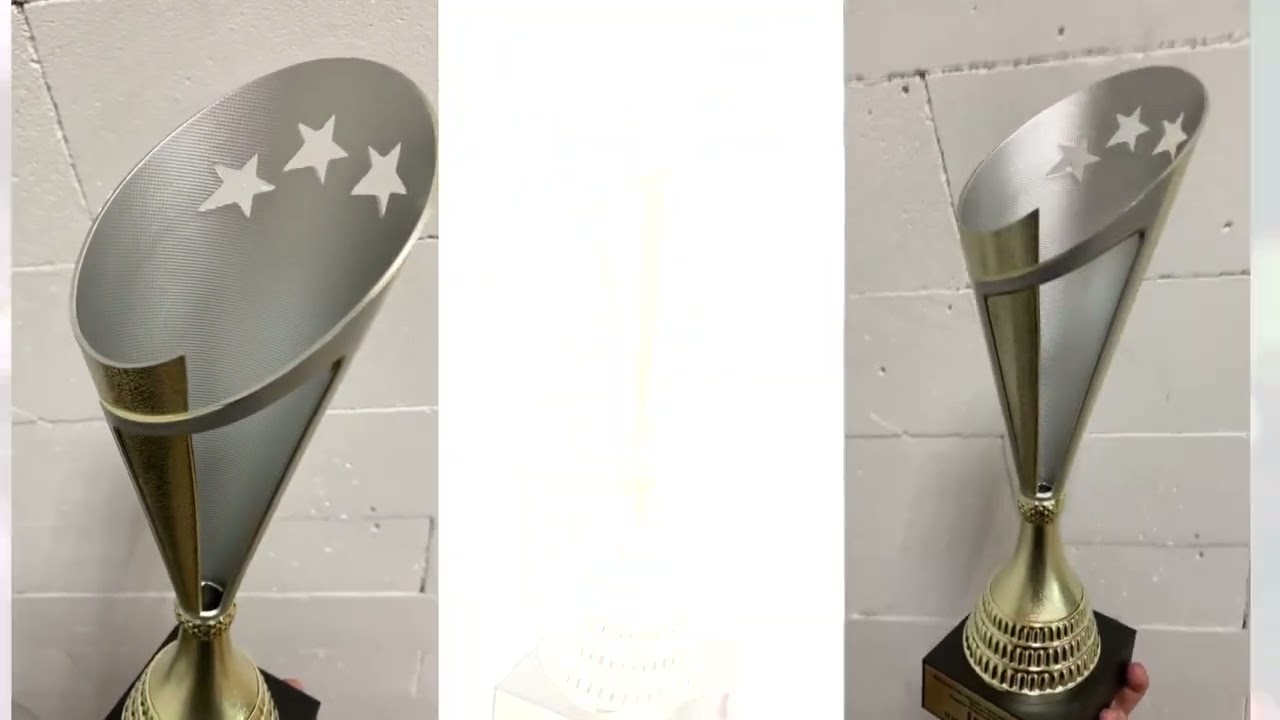 Кубок нагородний 5093В без місця під жетон Висота 34см