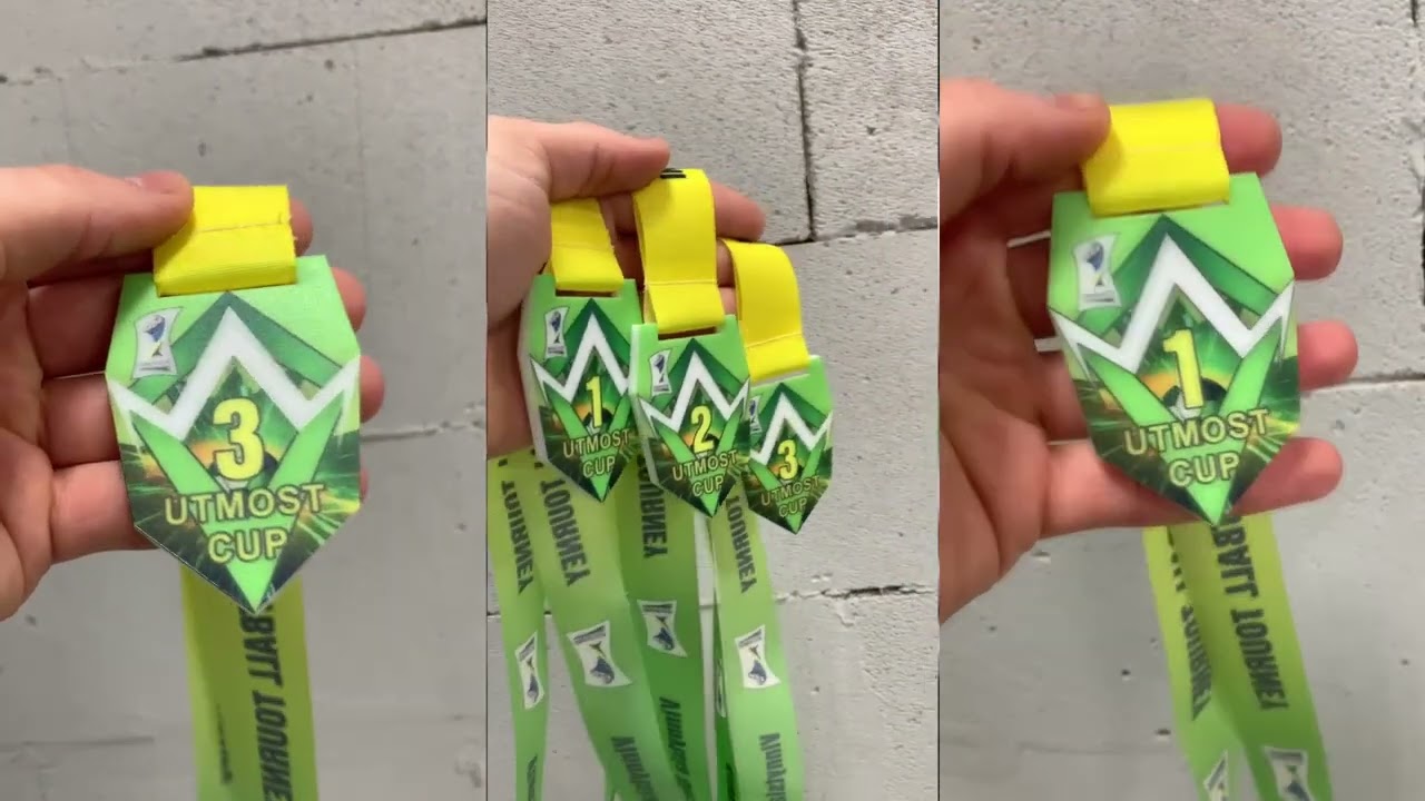 Медаль з Футболу UTMOS CUP 50*70мм АРТПРИЗ MFUC70