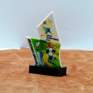 Нагорода з Футболу КРАЩИЙ БОМБАРДИР ДИТЯЧИЙ ЧЕМПІОНАТ Ф.Л.А.Г. 11x15см 1018KB3