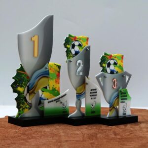 Нагорода з Футболу КРАЩИЙ БОМБАРДИР ДИТЯЧИЙ ЧЕМПІОНАТ Ф.Л.А.Г. 11x15см 1018KB3