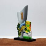 Нагорода Кубок Футбольний за 1 місце ДИТЯЧИЙ ВЕСНЯНИЙ ЧЕМПІОНАТ Ф.Л.А.Г. 18x30см 1018NP3