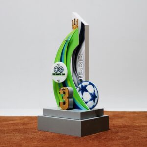 Нагорода футбольна NO LIMITS CUP 15x30см АРТПРИЗ 906NZ3