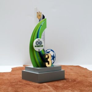 Нагорода футбольна NO LIMITS CUP 15x30см АРТПРИЗ 906NZ3