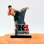 Нагорода акрилова для змагань K-1 OPEN DNIPRPO 25x17см АРТПРИЗ 1083NK3