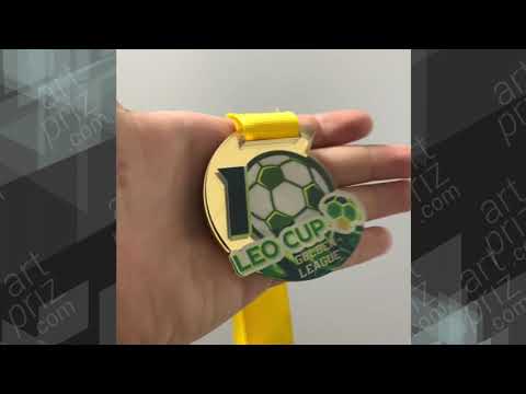 Медаль для турніру з футбола LEO CUP 60мм АРТПРИЗ MFLC6