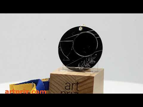 Медаль MA235 Срібло D50мм Жетон D25мм універсальна з кубком