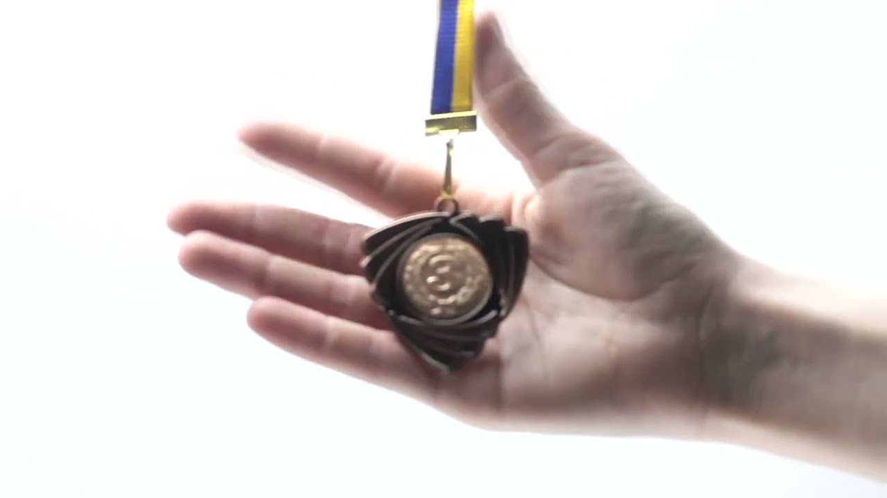 Медаль MA5016 Бронза Д50мм місце під жетон 25мм