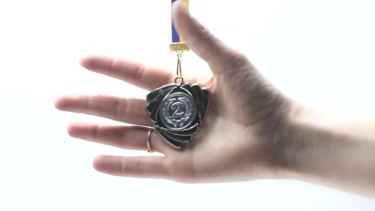 Медаль MA5016 Срібло Д50мм місце під жетон 25мм