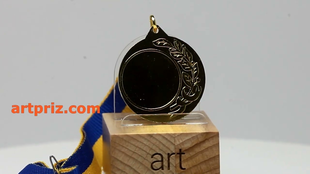 Медаль у комплекті МА1440 золото D40мм