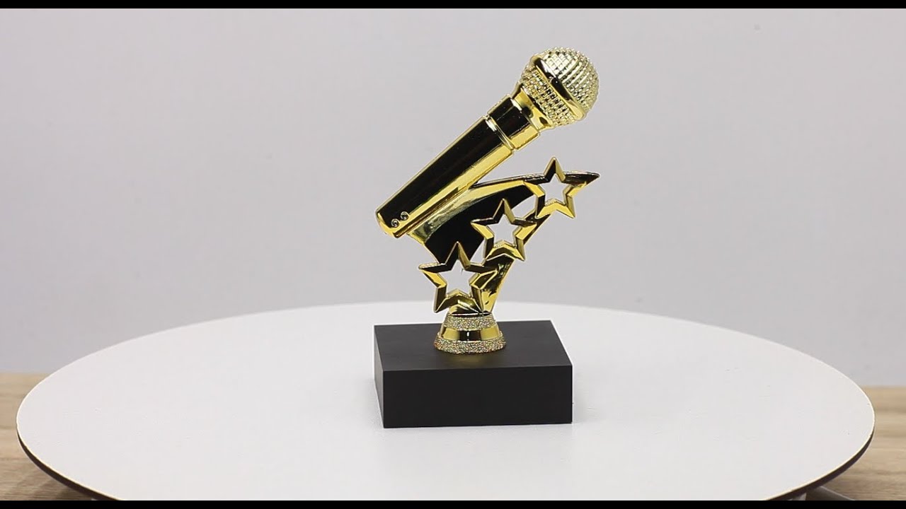 Статуетка Мікрофон h12,5см