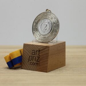 Медаль MA5015 Срібло зі стрічкою D50мм жетон Д25мм