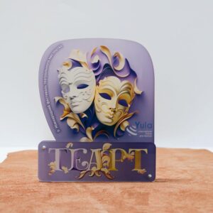 Приз для Міжнародного фестивалю театрального мистецтва «ТеАрт» 18x22см АРТПРИЗ 767N3