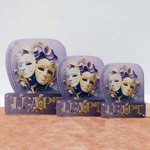 Приз для Міжнародного фестивалю театрального мистецтва «ТеАрт» 18x22см АРТПРИЗ 767N3