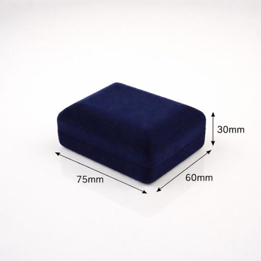 Футляр оксамитовий (бархатний) для медалей нагород, монет, орденів, значків 75х60х30мм FB311BL