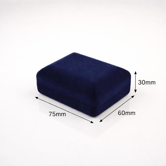 Футляр оксамитовий (бархатний) для медалей нагород, монет, орденів, значків 75х60х30мм FB311BL