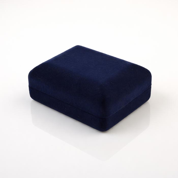 Футляр оксамитовий (бархатний) для медалей нагород, монет, орденів, значків 75х60х30мм FB311BL