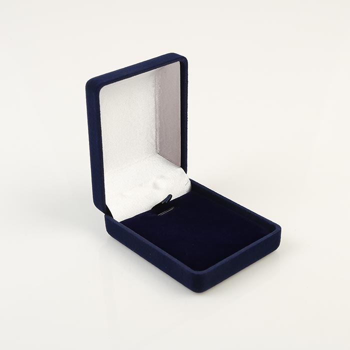 Футляр оксамитовий (бархатний) для медалей нагород, монет, орденів, значків 75х60х30мм FB311BL