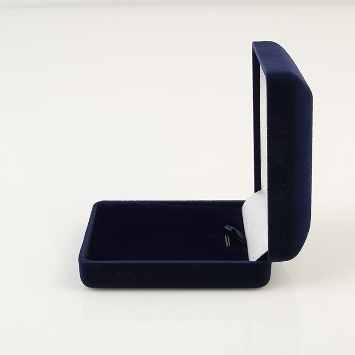 Футляр оксамитовий (бархатний) для медалей нагород, монет, орденів, значків 75х60х30мм FB311BL