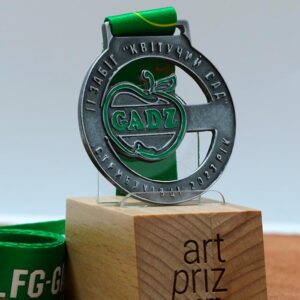 Медаль металева лита GADZ Квітучий сад 70x75мм 1905ML23