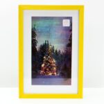 Рамка для дипломів фотографій Колір жовтий Формат А4 30x21см PYIA4