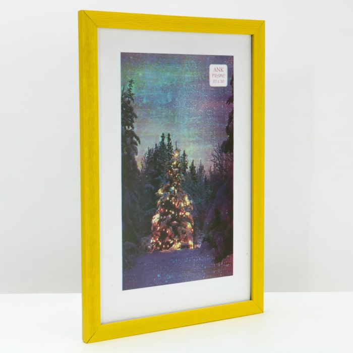 Рамка для дипломів фотографій Колір жовтий Формат А4 30x21см PYIA4