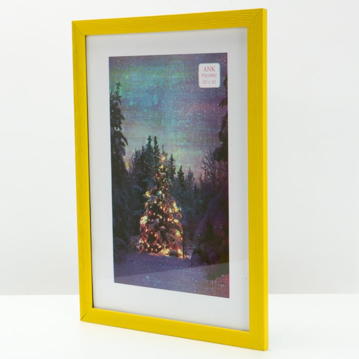 Рамка для дипломів фотографій Колір жовтий Формат А4 30x21см PYIA4
