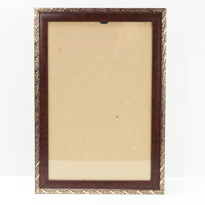 Рамка для дипломів фотографій Колір коричньово-золотий Формат А4 30x21см PGBRA4