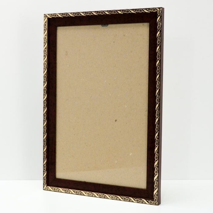 Рамка для дипломів фотографій Колір коричньово-золотий Формат А4 30x21см PGBRA4