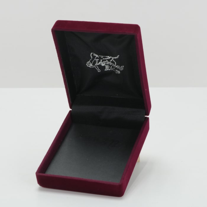 Футляр оксамитовий (бархатний) для медалей, нагород, монет, орденів, значків 90х70х30мм FB372