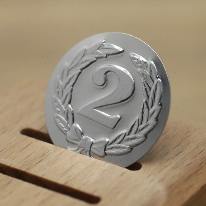 Жетон Д25мм 2 місце G2502-1