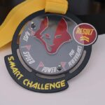 Медаль SMART CHALLENGE размер 110х110мм 1700m21